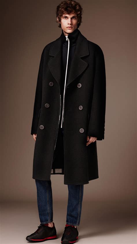 burberry coats male|burberry men's overcoat sale.